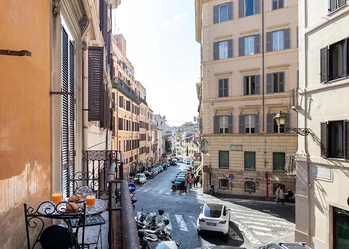 Apartment Elegant Design Two Bedroom Near Spanish Steps Center *