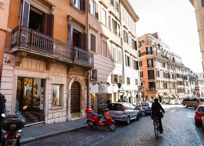 Apartment Elegant Design Two Bedroom Near Spanish Steps Center Rom